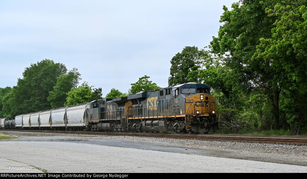 CSX 742 & 59